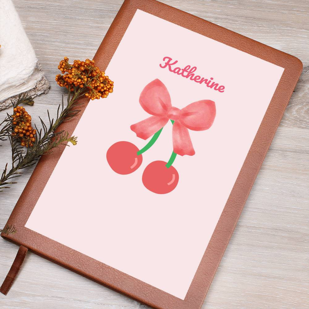 Personalized Pink Bow Coquette Journal & Composition Notebook