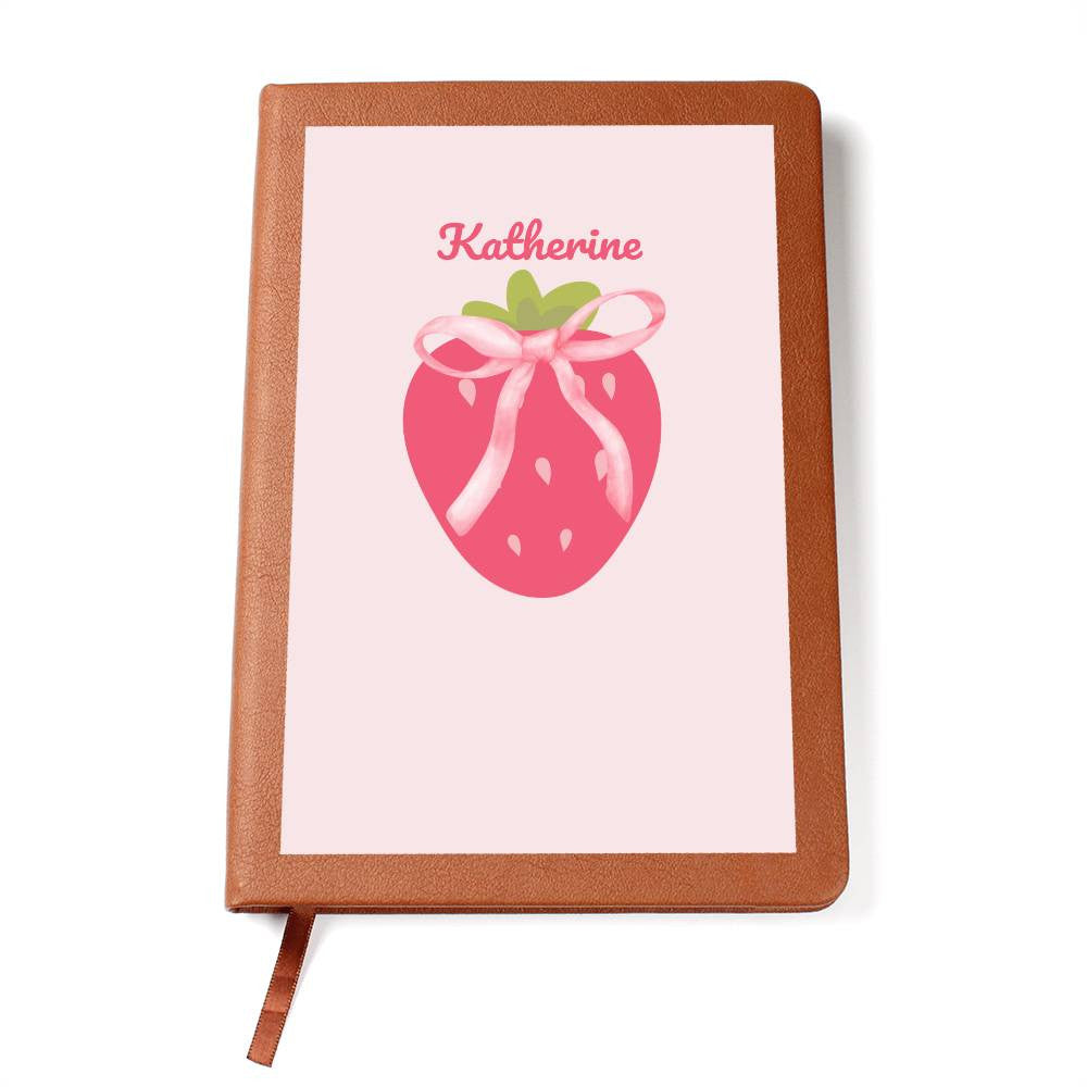 Personalized Pink Bow Coquette Journal & Composition Notebook