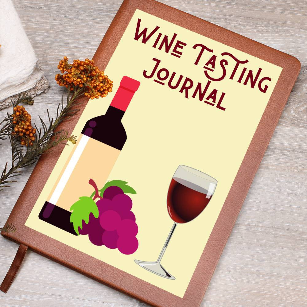 Wine Lovers Gift, Wine Tasting Journal, Wine Notebook,Gift For Wife, Gift For Best Friend,Birthday Gift