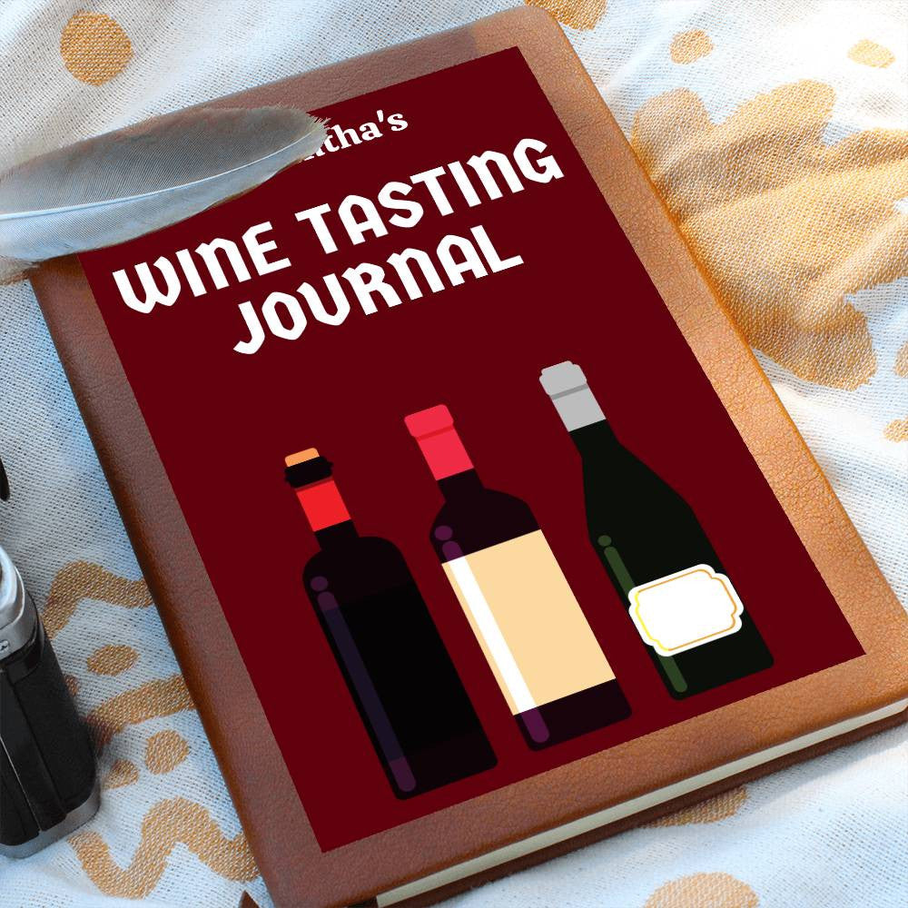 Winery Tasting Journal, Wine book, Wineries, Wine gift, notebook, bridesmaid gift, unique, birthday, anniversary, christmas stocking, mother