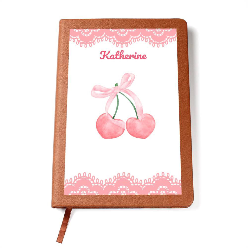 Personalized Pink Bow Coquette Journal & Composition Notebook