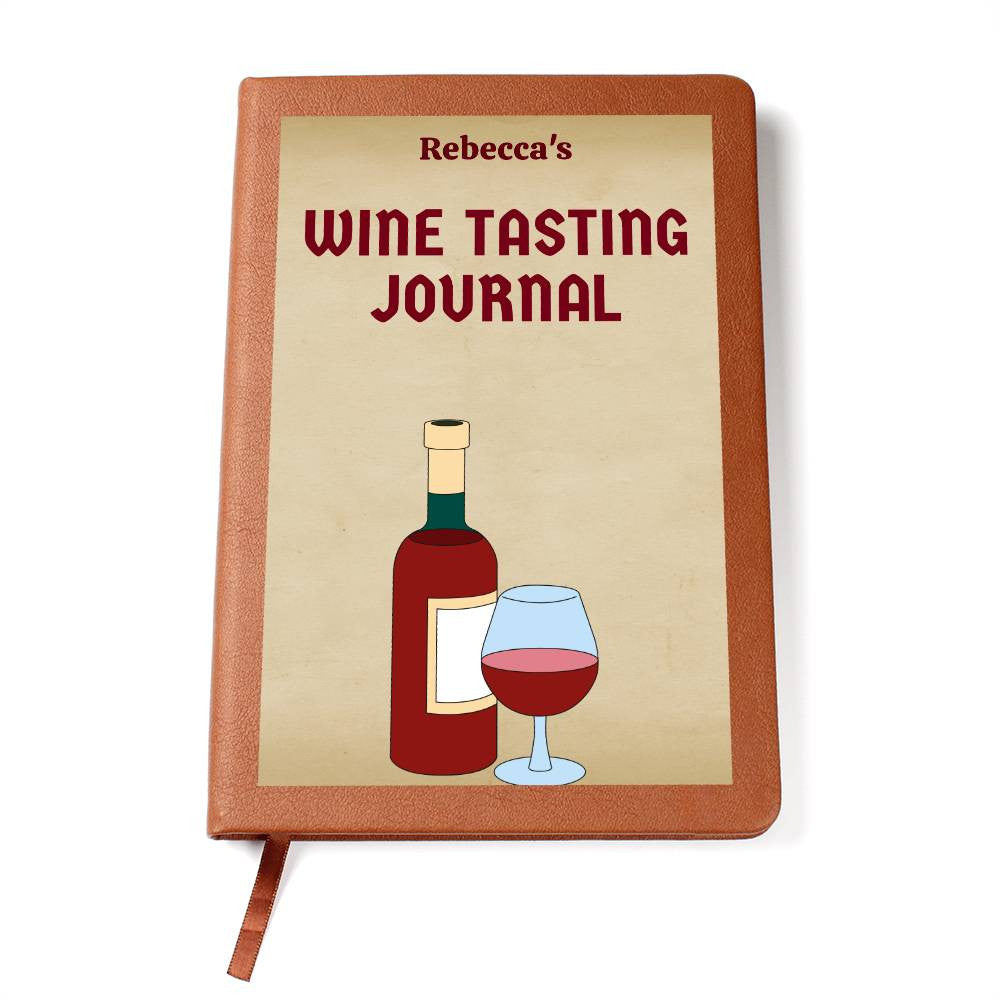 Wine Journal ,Wine Tasting Guide, Wine Notes, Wine Cellar Log, Tasting Journal, Personalized Wine Notebook