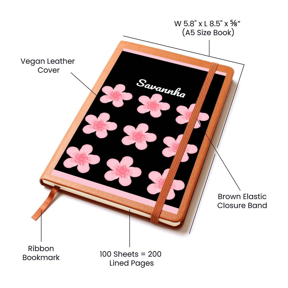 Personalized Pink Bow Coquette Journal & Composition Notebook