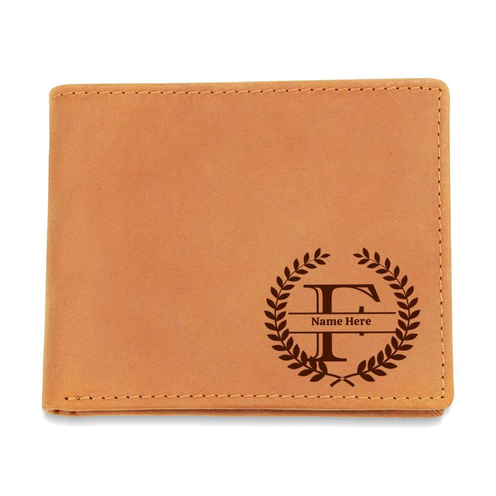 Personalized Wallet,Men Leather Wallet,Gift for Him,Monogram Wallet,Fathers Day Gift,Engraved Boyfriend Gift,Groomsmen Gift