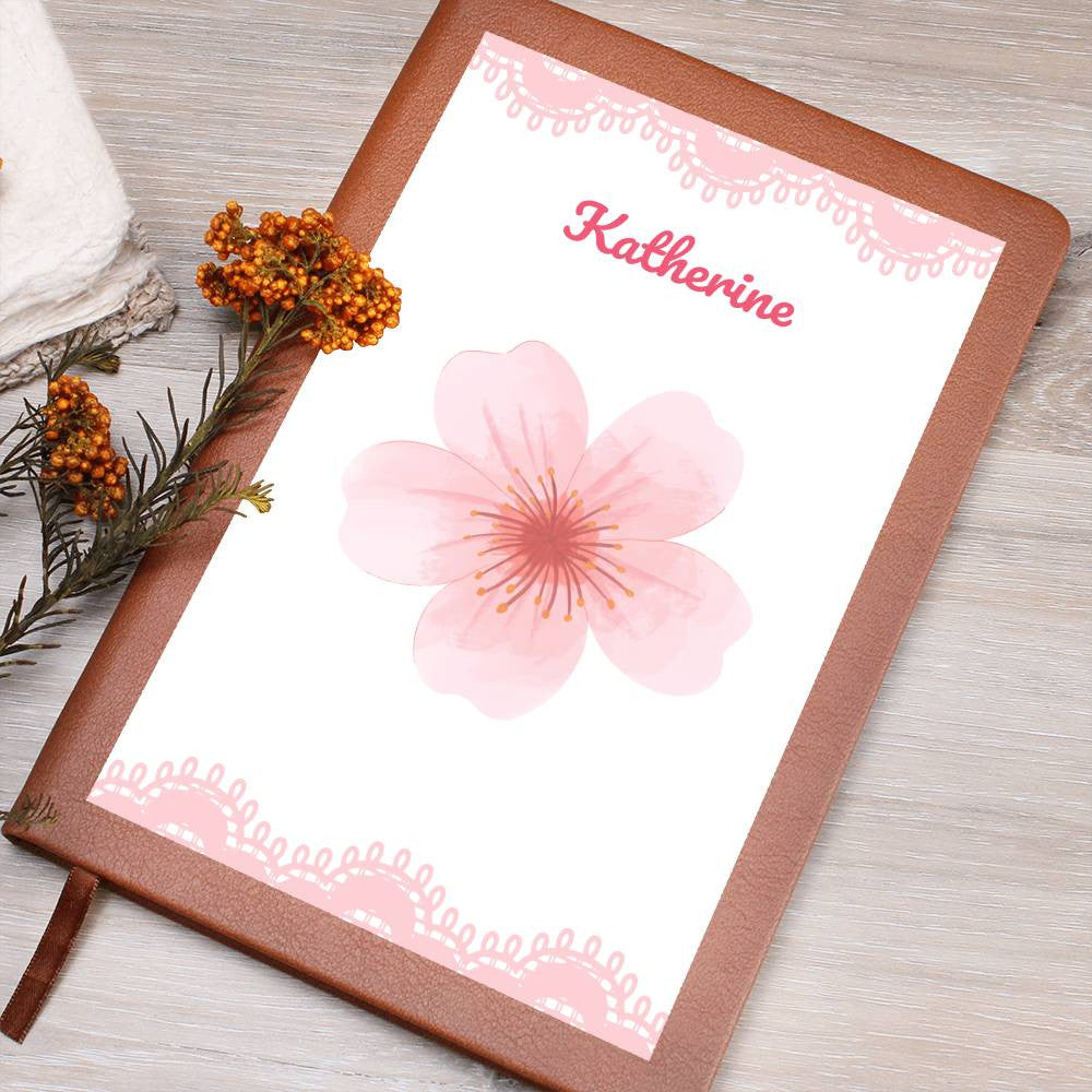 Personalized Pink Bow Coquette Journal & Composition Notebook