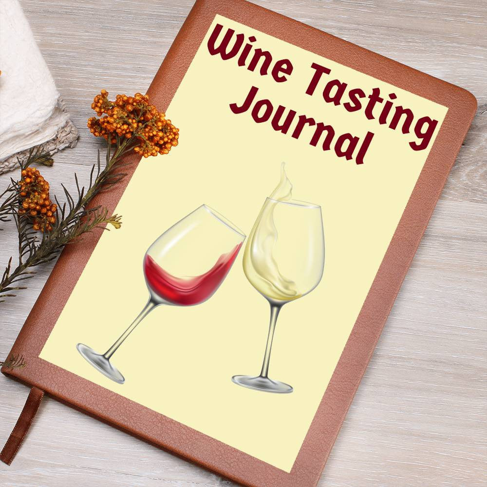 Wine Lovers Gift, Wine Tasting Journal, Wine Notebook,Gift For Wife, Gift For Best Friend,Birthday Gift