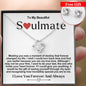 [Almost Sold Out] Beautiful Soulmate Love Knot Necklace & Free Earring Gift-Moment of Destiny
