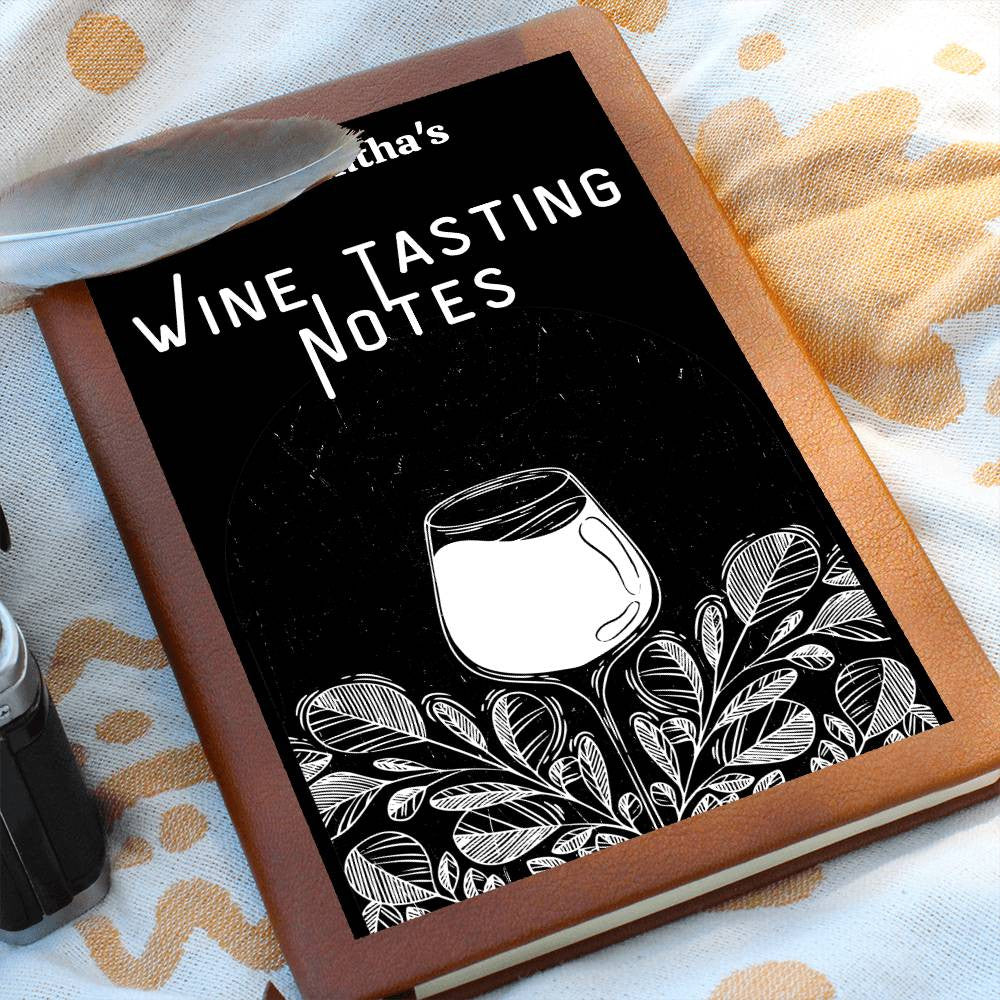 Winery Tasting Journal, Wine book, Wineries, Wine gift, notebook, bridesmaid gift, unique, birthday, anniversary, christmas stocking, mother