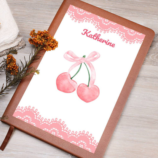 Personalized Pink Bow Coquette Journal & Composition Notebook