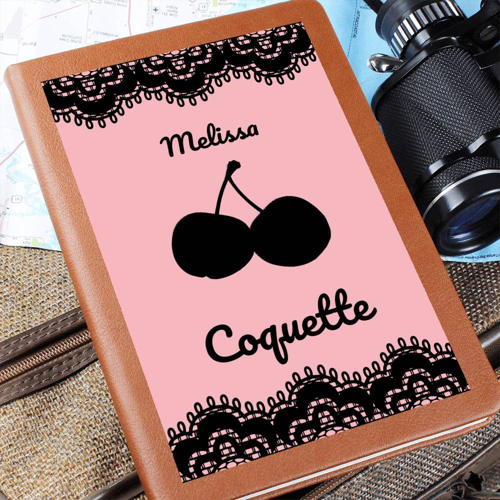 Personalized Pink Bow Coquette Journal & Composition Notebook