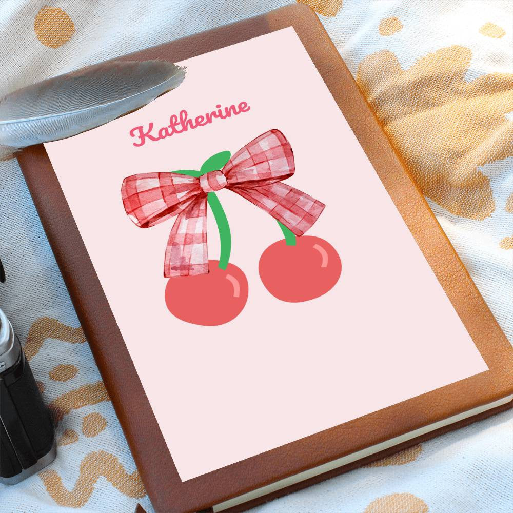 Personalized Pink Bow Coquette Journal & Composition Notebook