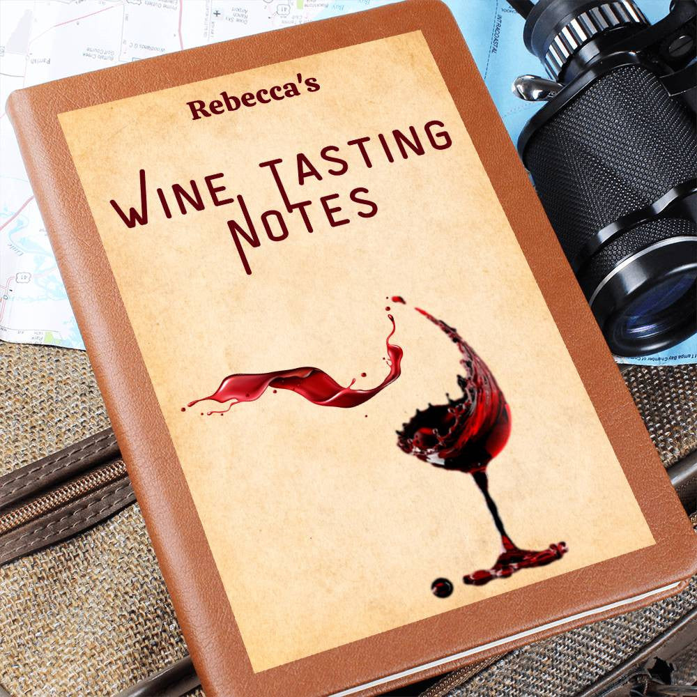 Wine Journal ,Wine Tasting Guide, Wine Notes, Wine Cellar Log, Tasting Journal, Personalized Wine Notebook