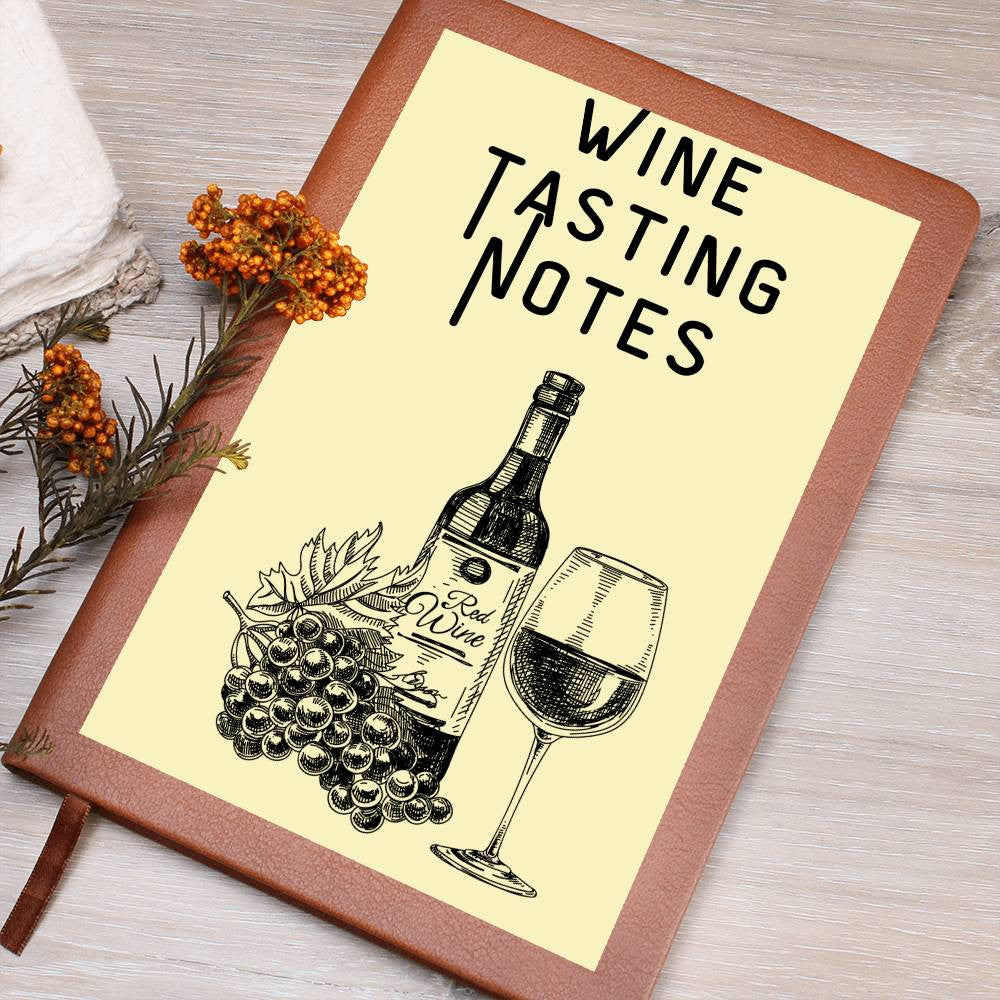 Wine Lovers Gift, Wine Tasting Journal, Wine Notebook,Gift For Wife, Gift For Best Friend,Birthday Gift