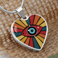 Evil Eye Sunburst Luxury Necklace