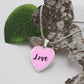 Pink Love Heart Luxury Necklace