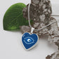 Blue Evil Eye Heart Luxury Necklace