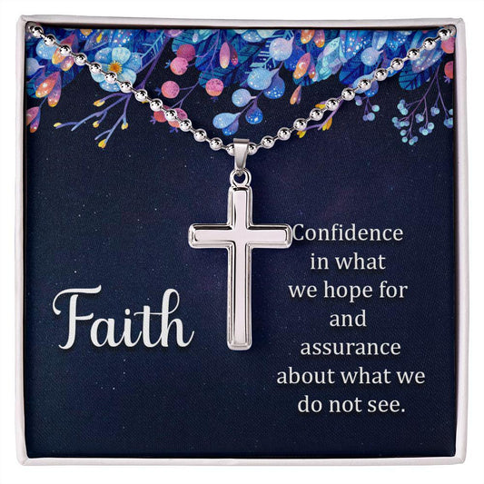 Faith Cross Necklace