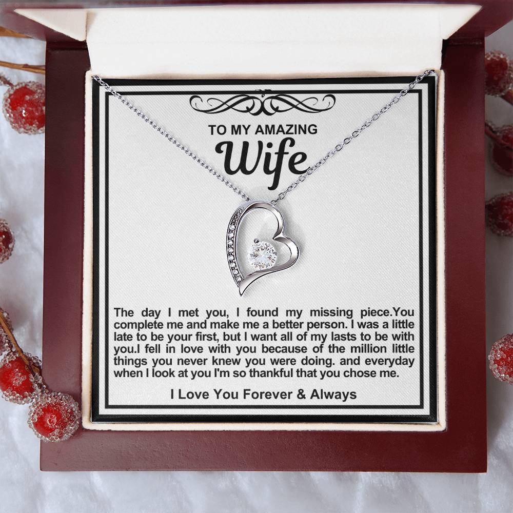 Wife Forever Love Necklace