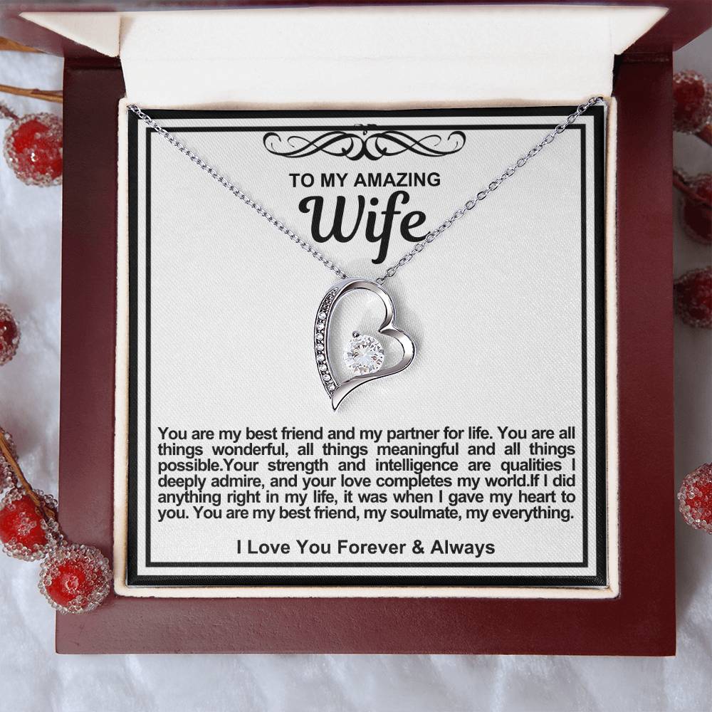 Wife Forever Love Necklace