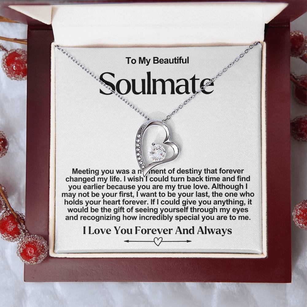 Soulmate Forever Love Heart Necklace