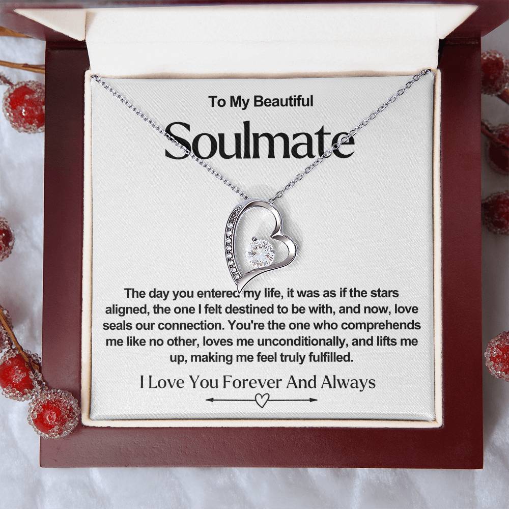 Soulmate Forever Love Heart Necklace