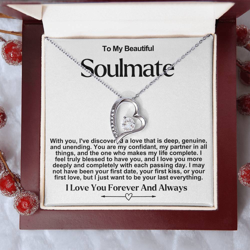 Soulmate Forever Love Heart Necklace