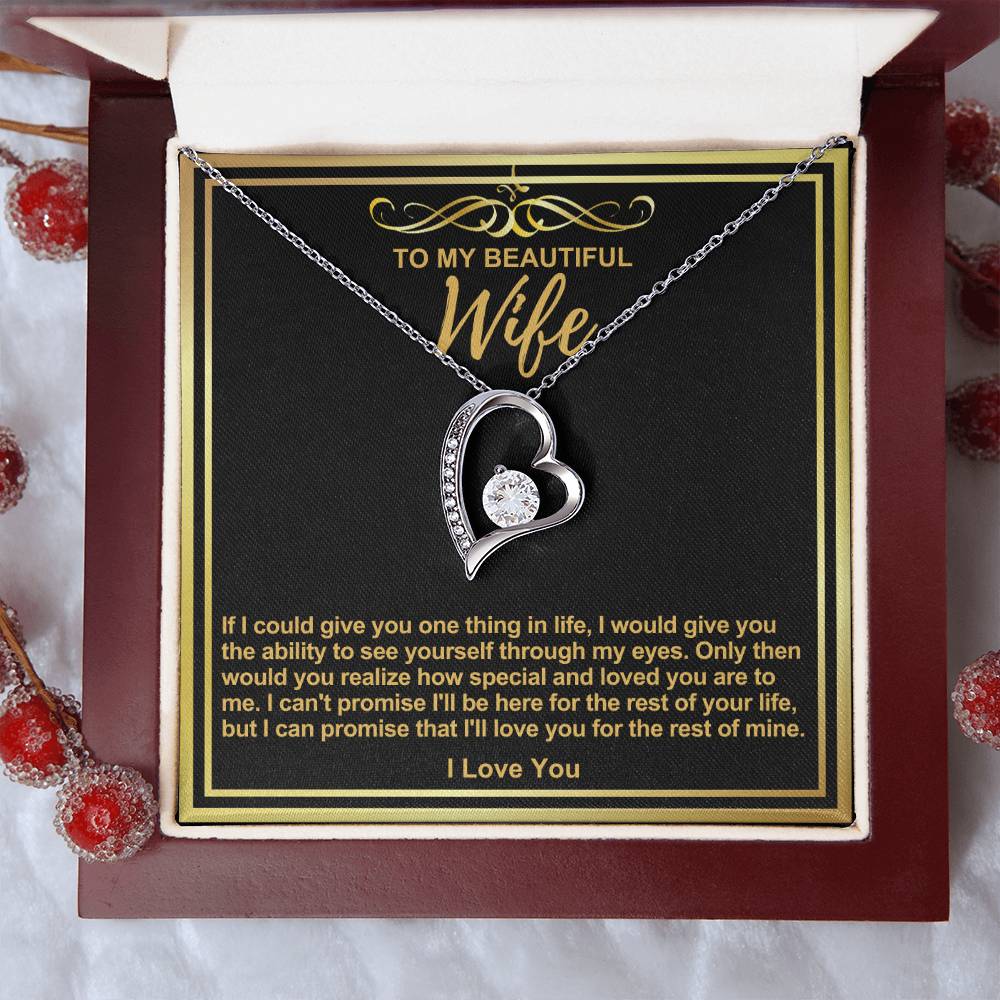 Wife Forever Love Necklace