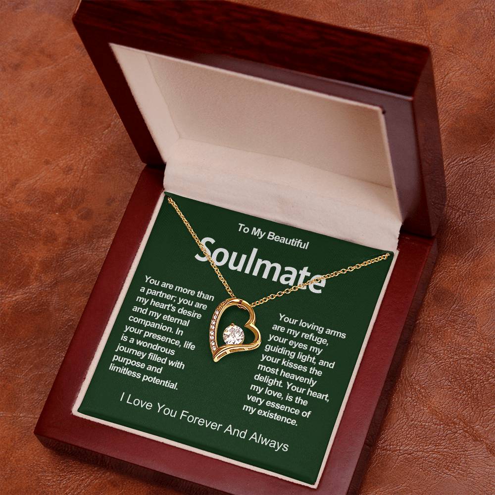 Soulmate Forever Love Heart Necklace