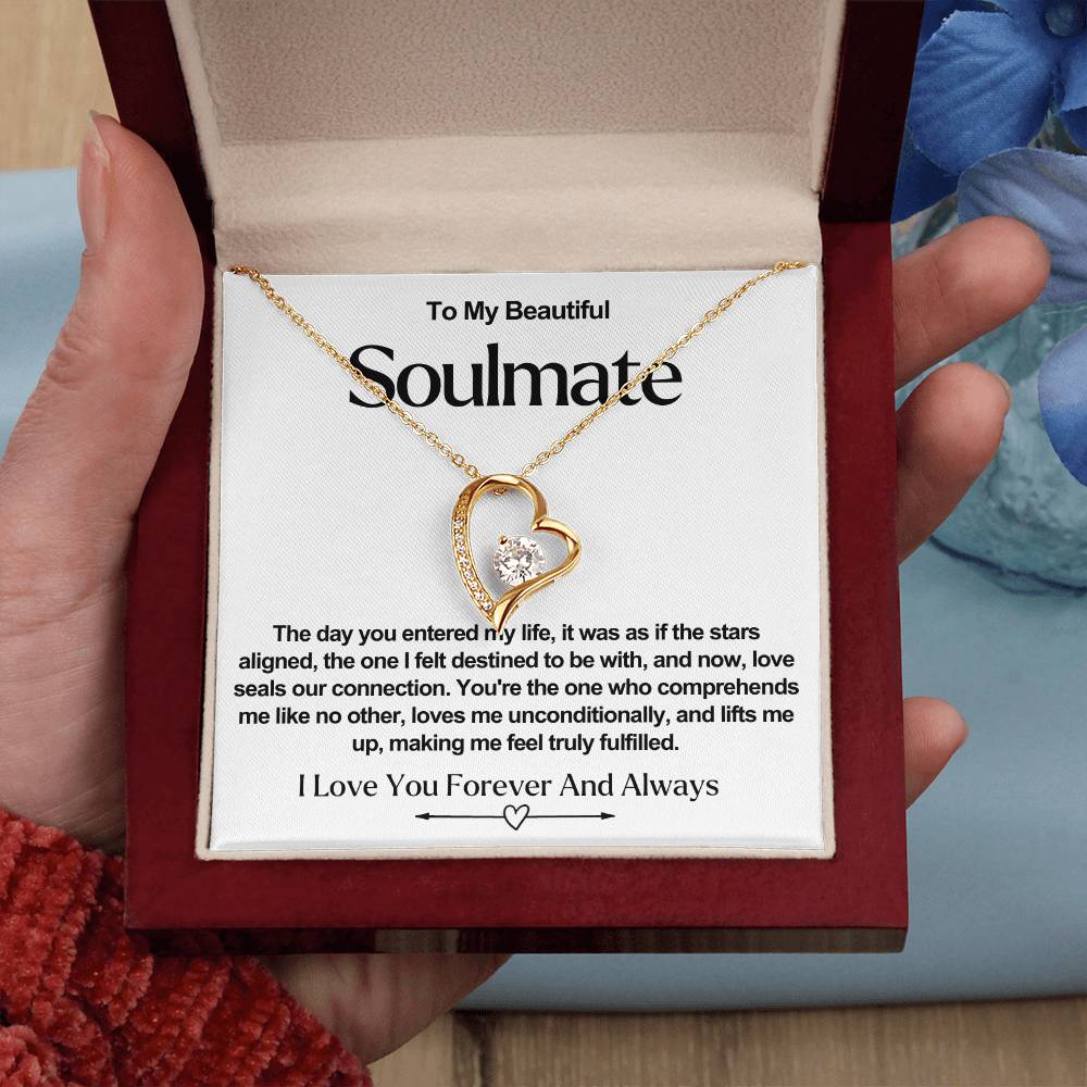 Soulmate Forever Love Heart Necklace