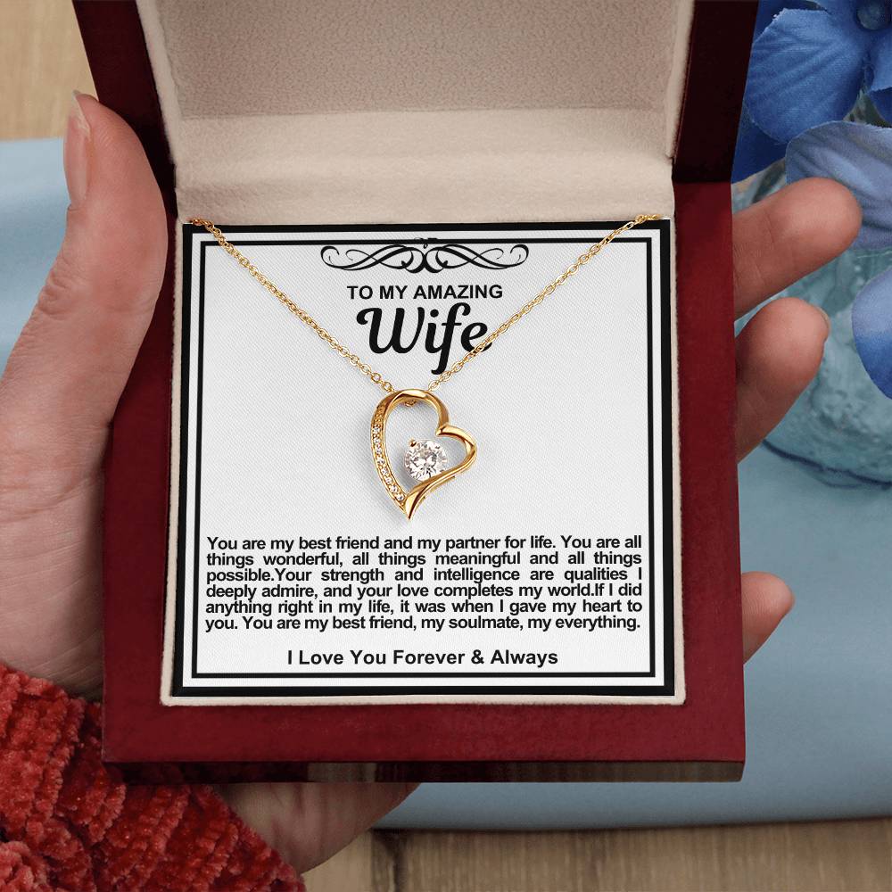 Wife Forever Love Necklace