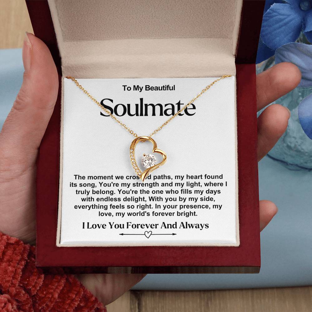 Soulmate Forever Love Heart Necklace