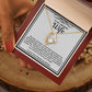 To My Amazing Wife Necklace-In You I Have Found My Missing Piece
