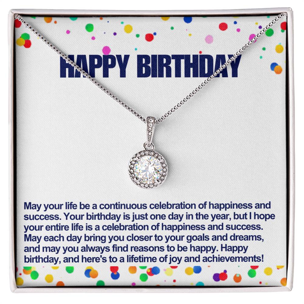 Happy Birthday Eternal Hope Necklace