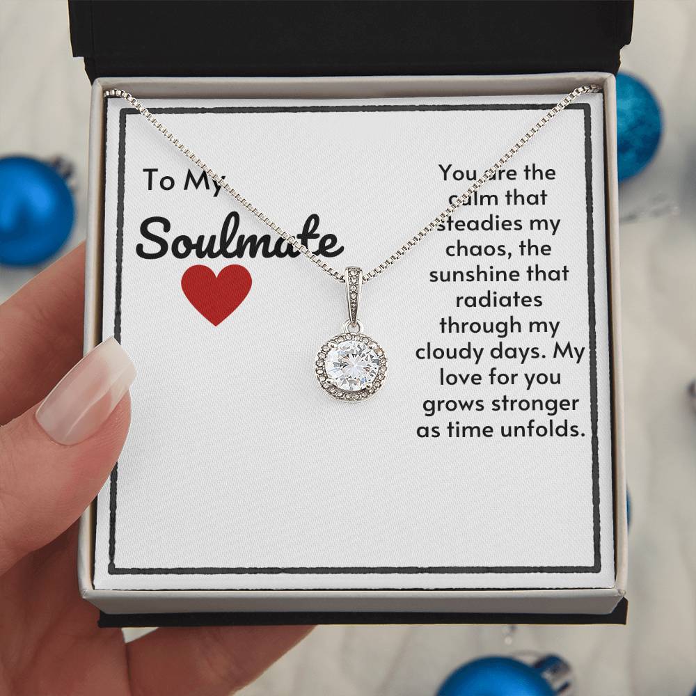 Soulmate Eternal Hope Necklace-My Love Grows Stronger