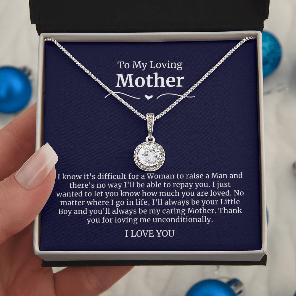 To My Amazing Mom Eternal Hope Necklace