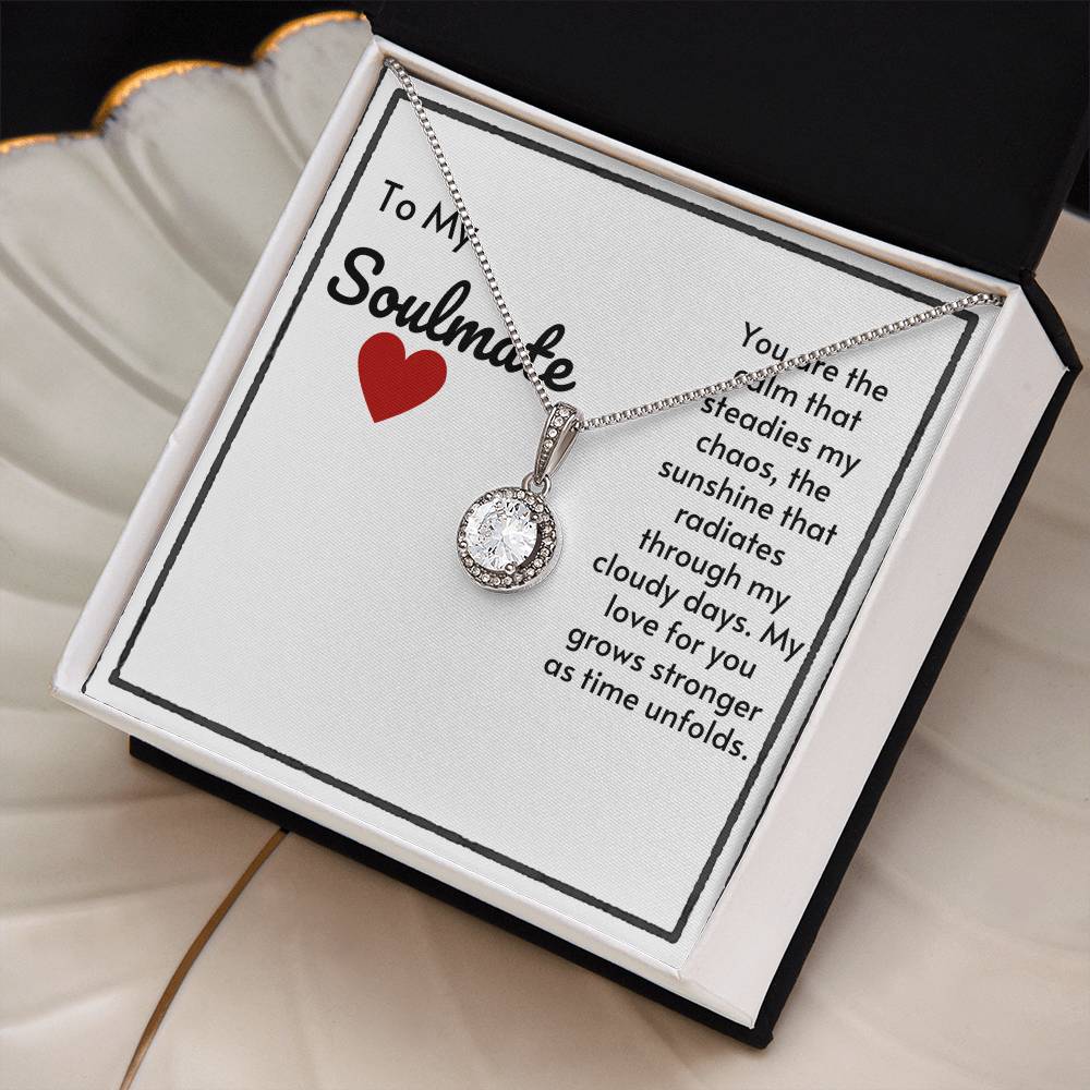 Soulmate Eternal Hope Necklace-My Love Grows Stronger