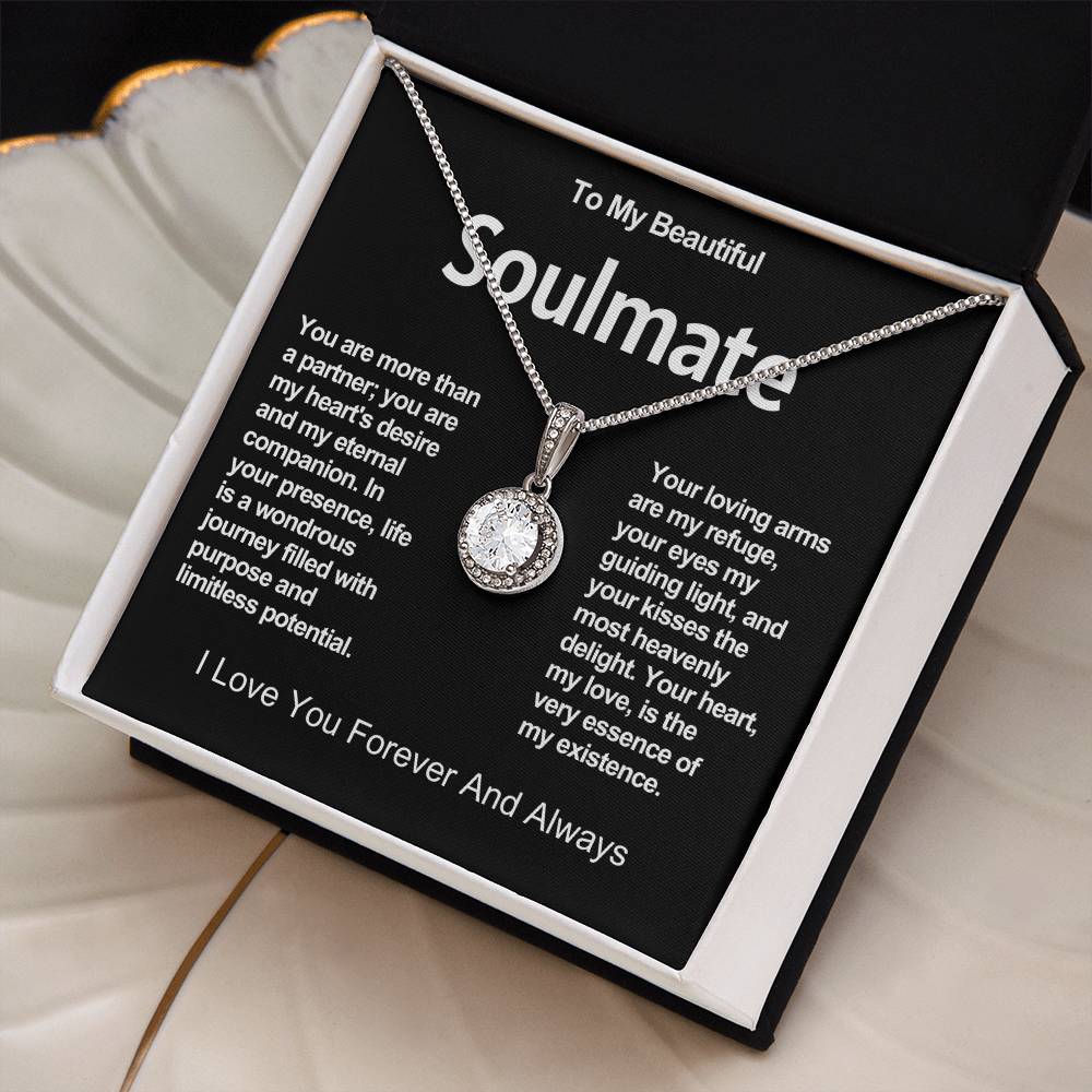 To My Beautiful Soulmate Eternal Hope Necklace