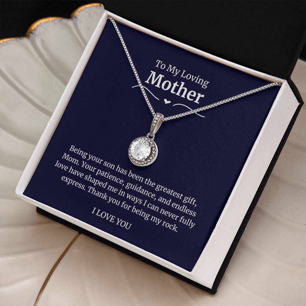 To My Amazing Mom Eternal Hope Necklace