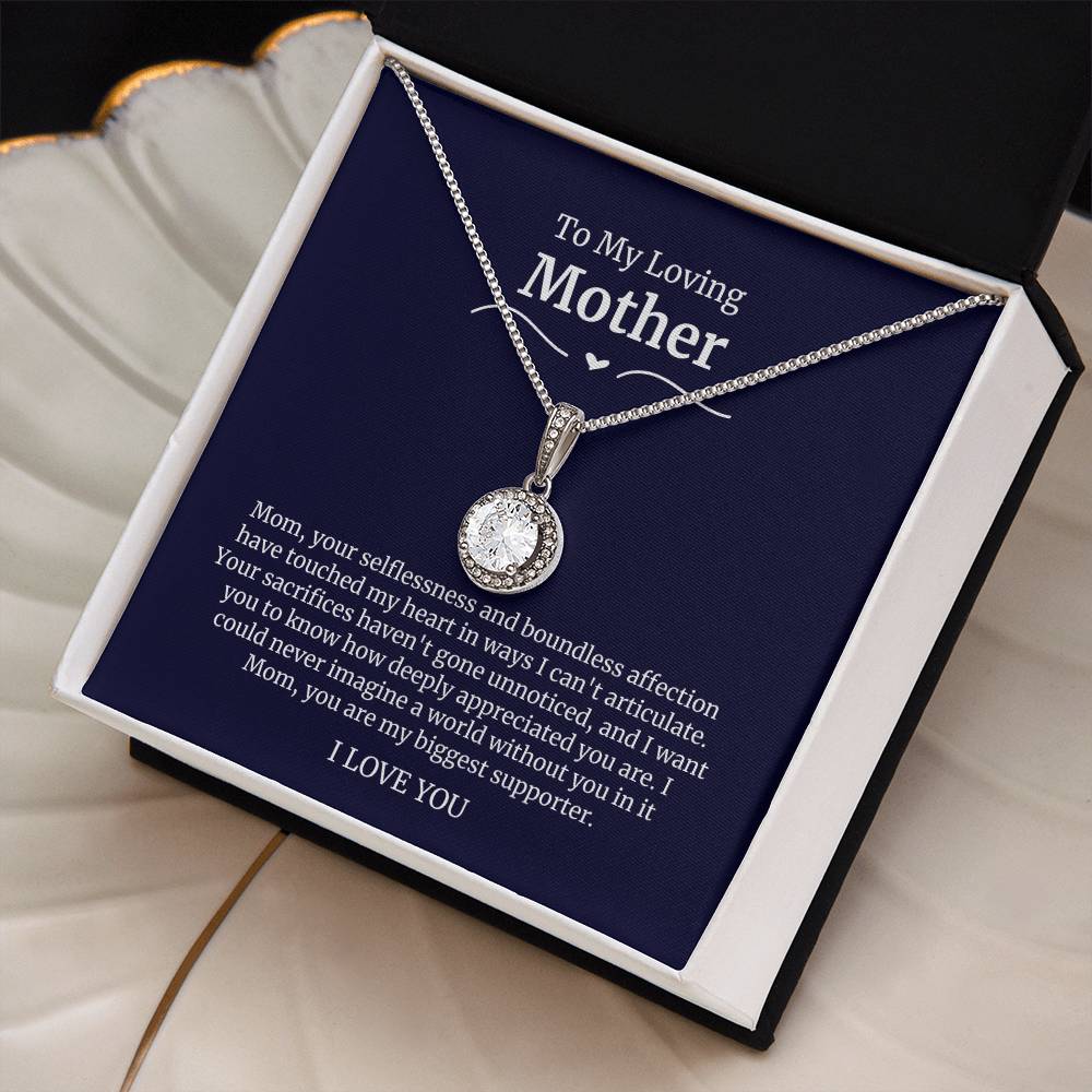 To My Amazing Mom Eternal Hope Necklace