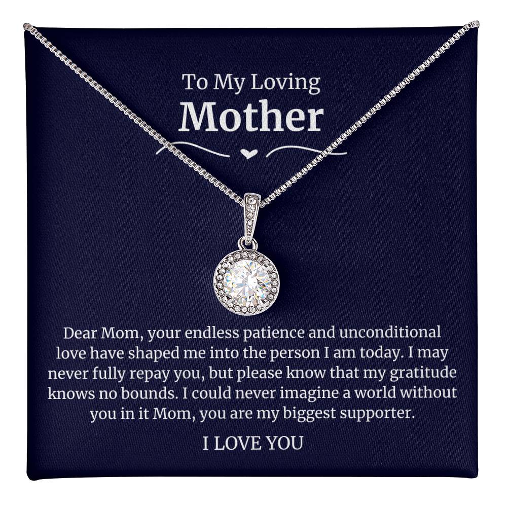 To My Amazing Mom Eternal Hope Necklace