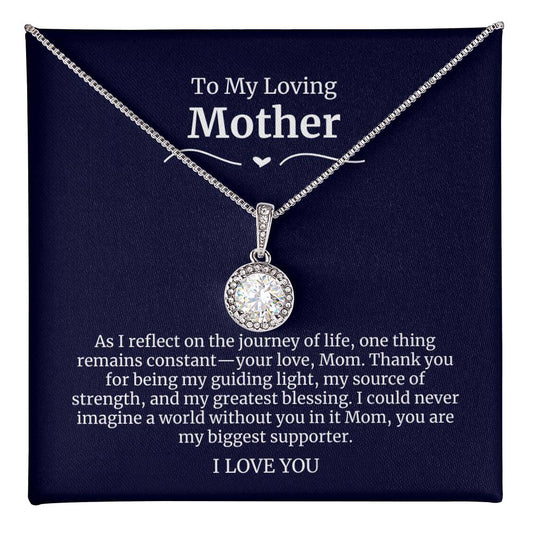 To My Amazing Mom Eternal Hope Necklace