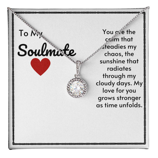 Soulmate Eternal Hope Necklace-My Love Grows Stronger