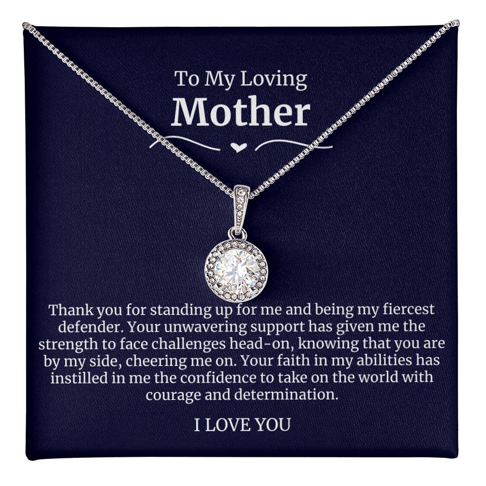 To My Amazing Mom Eternal Hope Necklace