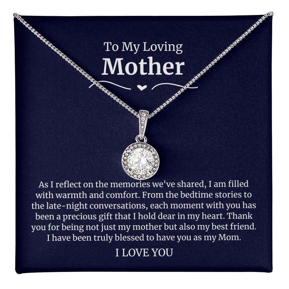 To My Amazing Mom Eternal Hope Necklace