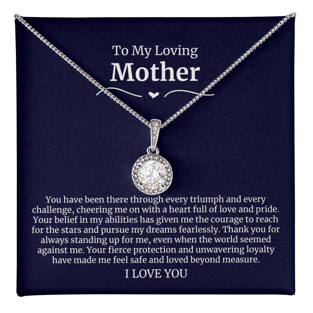 To My Amazing Mom Eternal Hope Necklace