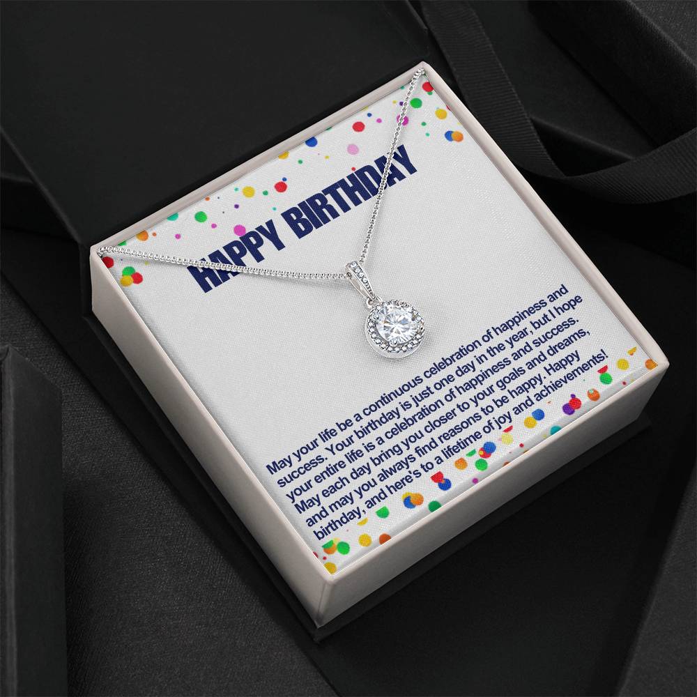 Happy Birthday Eternal Hope Necklace