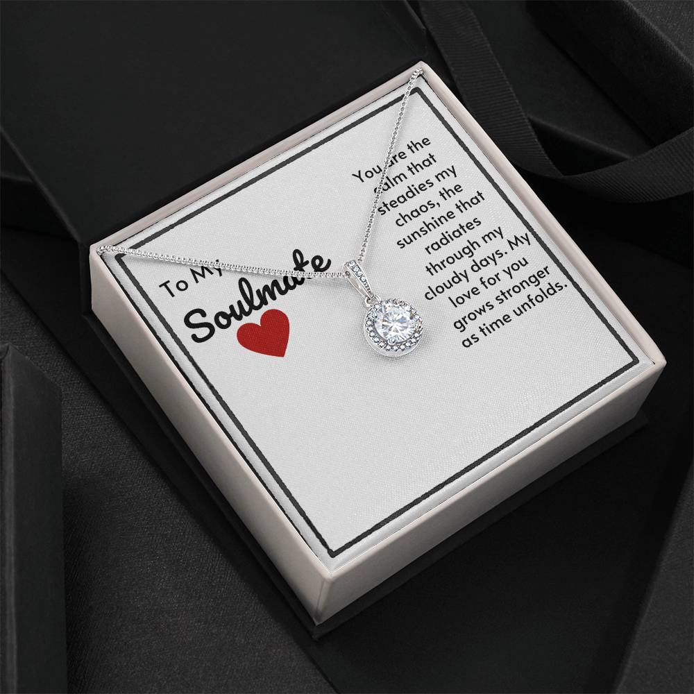 Soulmate Eternal Hope Necklace-My Love Grows Stronger