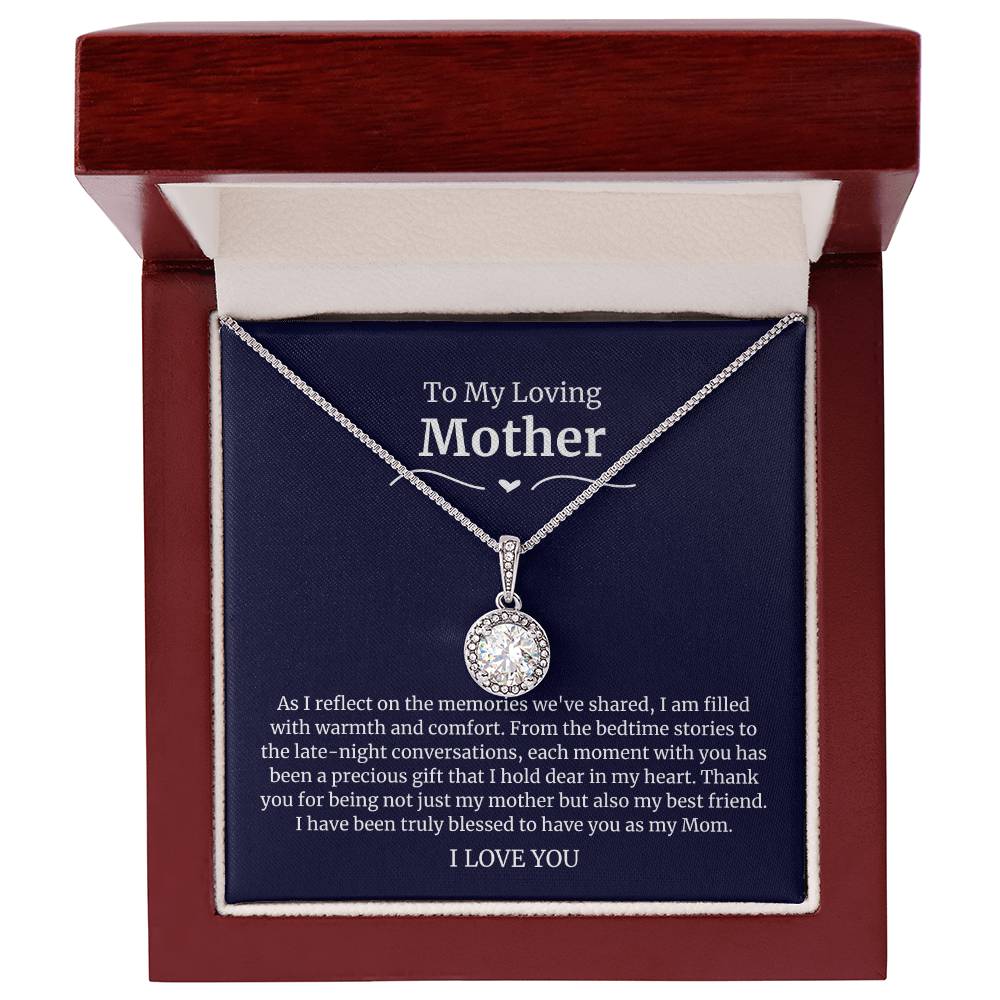 To My Amazing Mom Eternal Hope Necklace