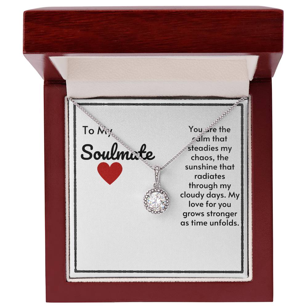 Soulmate Eternal Hope Necklace-My Love Grows Stronger