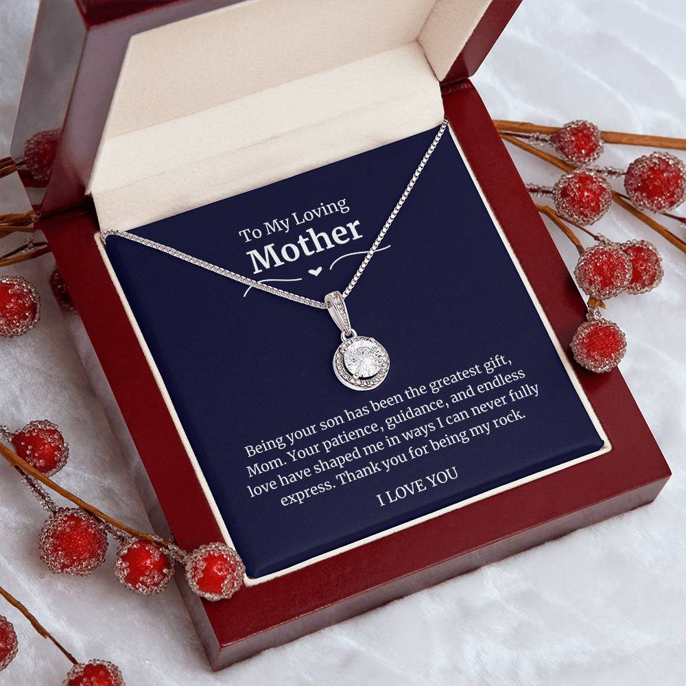 To My Amazing Mom Eternal Hope Necklace